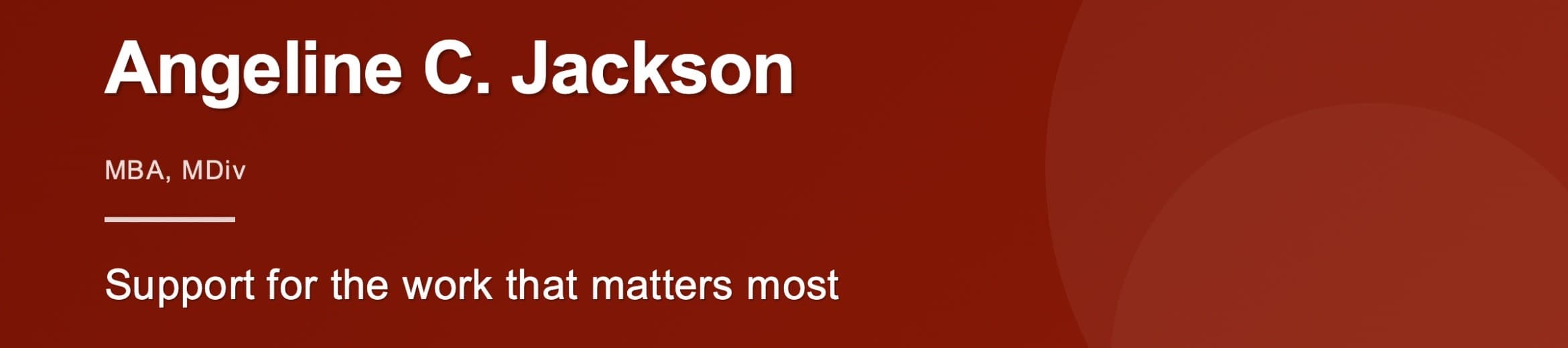 Angeline C. Jackson cover image